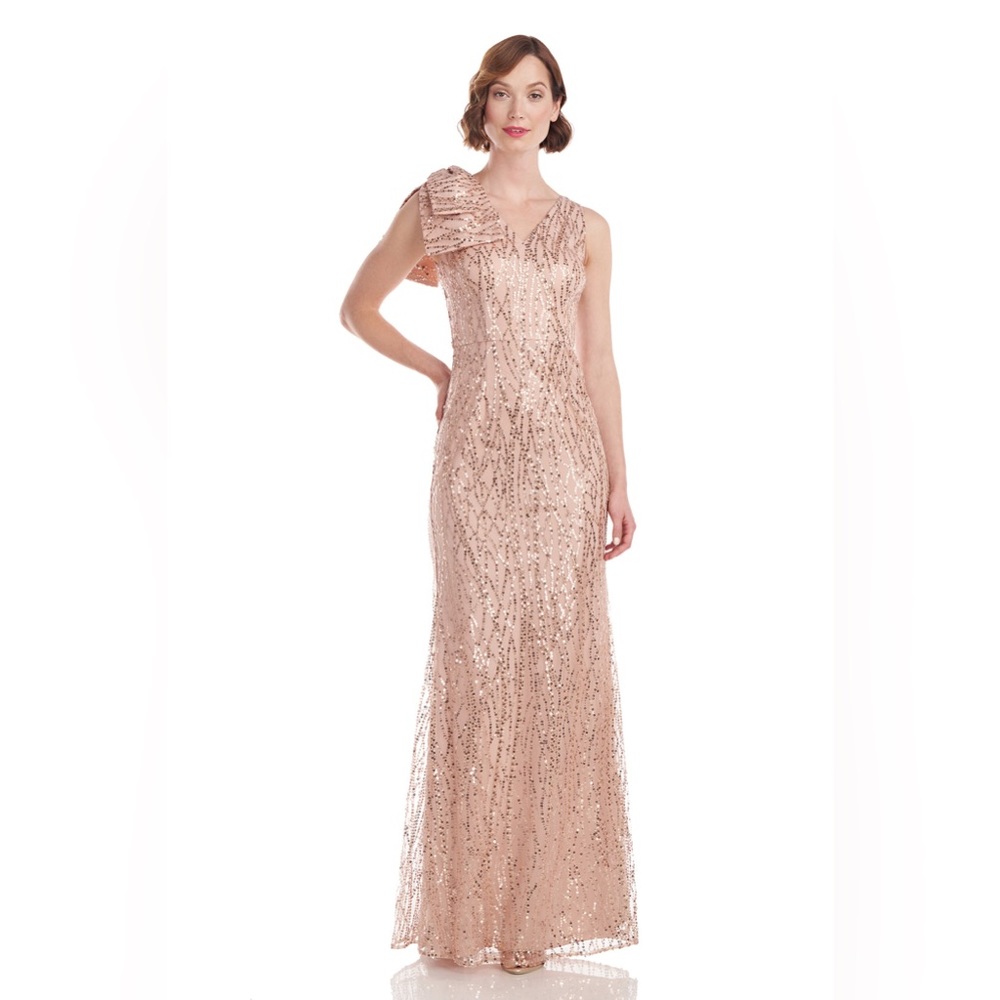 JS Collections Dakota Bow Mermaid Gown